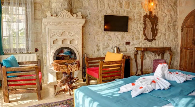 Двухместный номер Deluxe с видом на город Efendi Cave Hotel