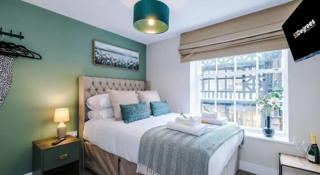 NEW Stunning Studio in the City-centre Sleeps 2, Забронировать Апартаменты/квартира Апартаменты Честера, рядом с Римские сады в Честере, Апартаменты/квартира