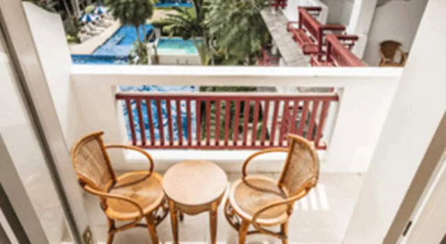 Двухместный номер Deluxe с балконом и с красивым видом из окна Koh Tao Montra Resort