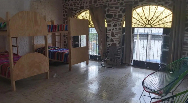 Кровать в общем номере (женский номер) El Sunset Hostel