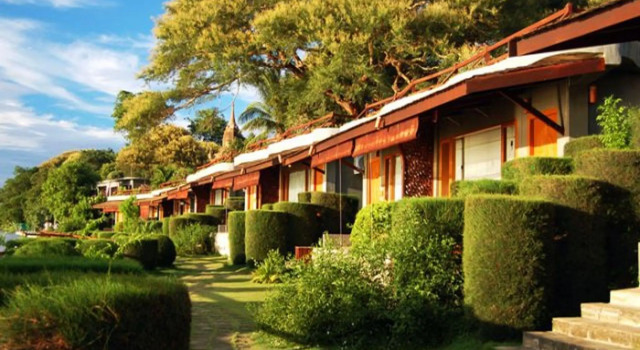 Номер Deluxe с видом на реку Bagan Thande Hotel (Old Bagan)