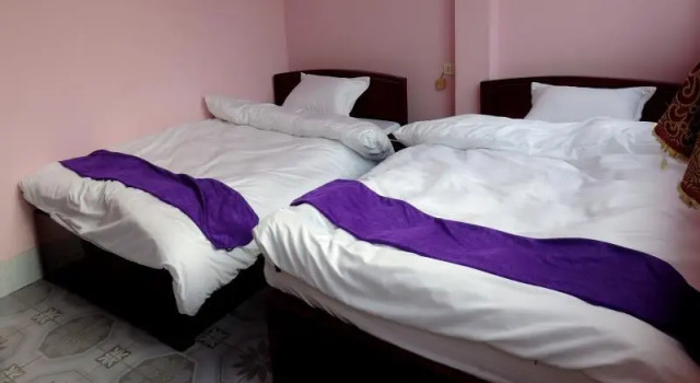 Двухместный номер Deluxe с видом на город Ha Long Happy Hostel - Adults Only