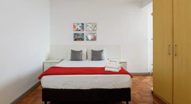 Апартаменты Vista para a praia de Copacabana - A1103