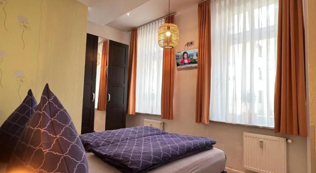 Апартаменты c 1 комнатой Pension-Leipzig-Süd
