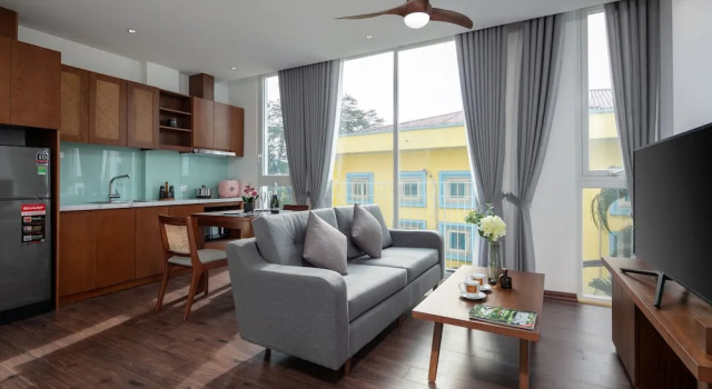 Апартаменты Deluxe с видом на озеро Pegasy Premium Suites & Residence Westlake