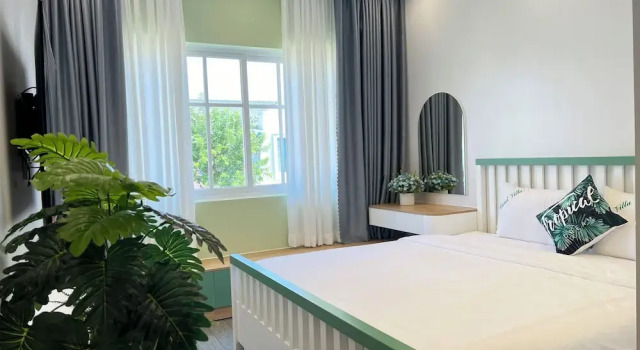 Семейная вилла с 3 комнатами с балконом и с видом на сад KaMi Villa - Novaworld Phan Thiết