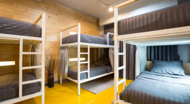 Кровать в общем номере PAMAhouse Boutique Hostel