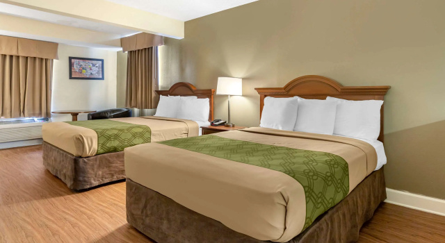 Четырёхместный люкс Econo Lodge Inn & Suites Lugoff