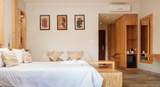 Двухместный номер Deluxe с балконом Royal Beach Hôtel