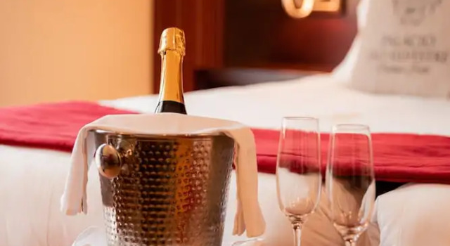 Двухместный номер Deluxe с балконом и с красивым видом из окна Palacio São Silvestre-Boutique Hotel