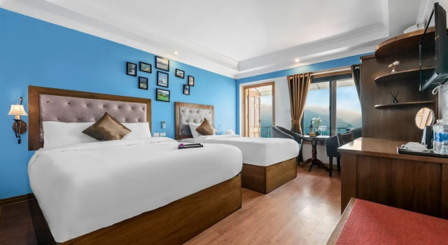Номер Deluxe Tiger Sapa hotel