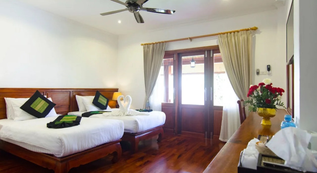 Двухместный номер Deluxe с балконом Villa Chitdara