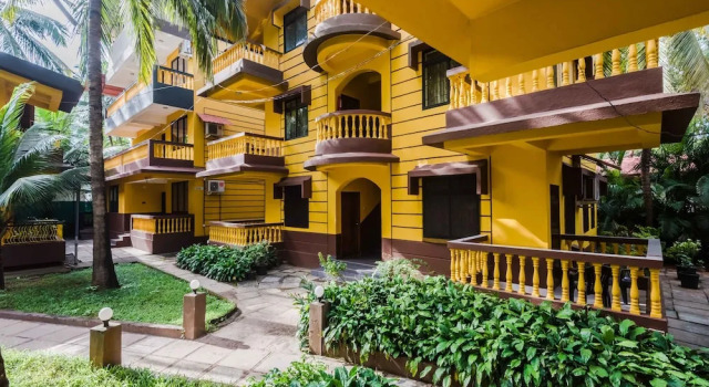 OYO 7273 StayOut near Candolim Beach, Prenota Hotel Hotel a Goa con parcheggio, Parcheggio