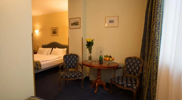 Luxo quarto Hotel Tyl