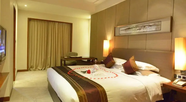 Двухместный номер Deluxe с видом на сад Mels Weldon Evergreen Lake Hotel Heyuan