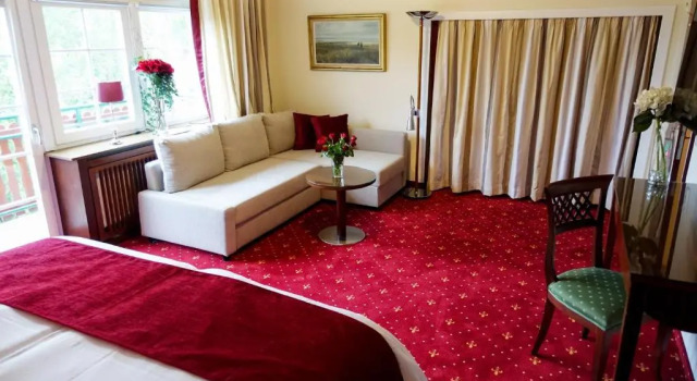Двухместный номер Deluxe с балконом Landgasthof Herrendeich
