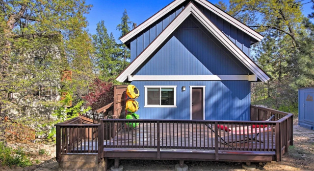 Bikes + Game Room: Lovely Lake Arrowhead Home!, 预订 酒店 箭头湖 加利福尼亚州