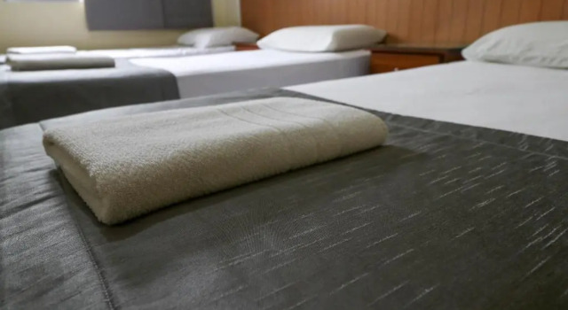 Трёхместный номер Standard Charme Hotel Guarujá Frente Mar
