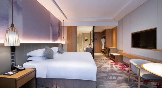 Двухместный номер Deluxe с видом на сад Crowne Plaza Huzhou by IHG