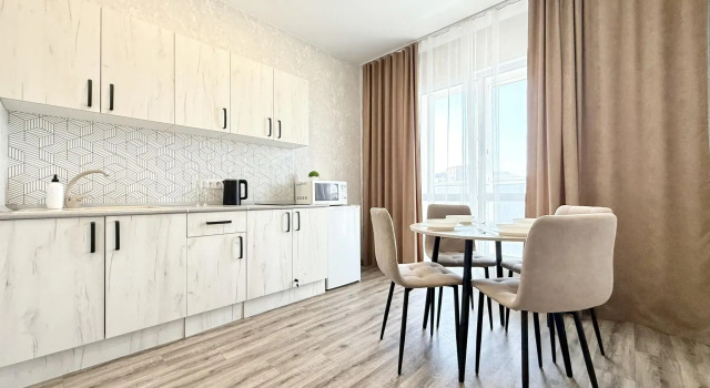 Апартаменты Уютное место / Hugge place на улице Ясный Берег 7
