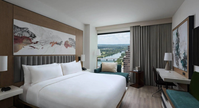 Двухместный номер Standard с видом на город Austin Marriott Downtown