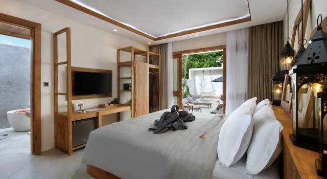 Двухместный люкс Superior с видом на бассейн Ponte Villas