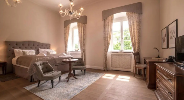 Двухместный номер Deluxe Hotel Château Gbeľany