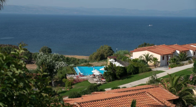 Camera quadrupla Standard con balcone e con vista mare Belvedere Aeolis Hotel