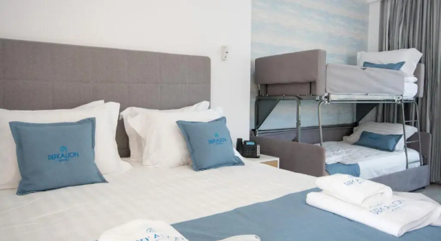 Семейный люкс Deluxe Hotel Defkalion