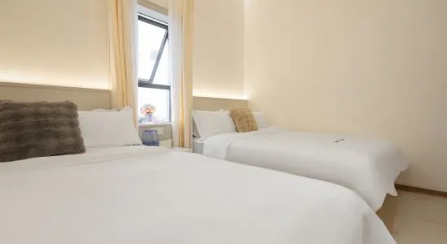 Кровать в общем номере Shenzhen Cape No.7 Inn