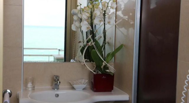 Одноместный номер с видом на море Hotel Metropol