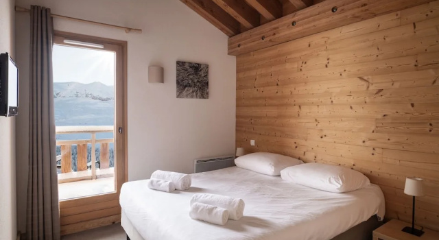 Апартаменты с 4 комнатами с балконом Dormio Resort Les Portes du Grand Massif