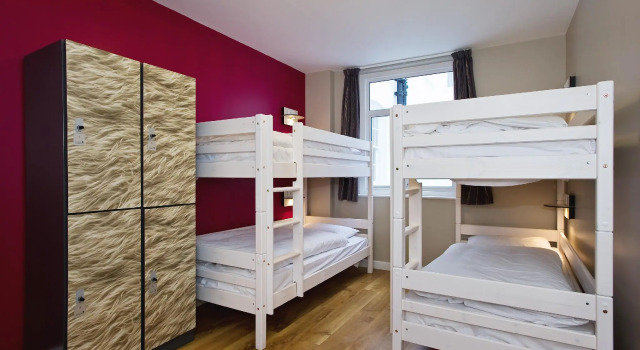 Кровать в общем номере Wombats City Hostel London
