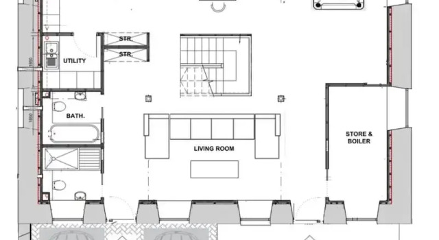 Коттедж Beautiful 5 Bedroom Apartment in Capel Salem