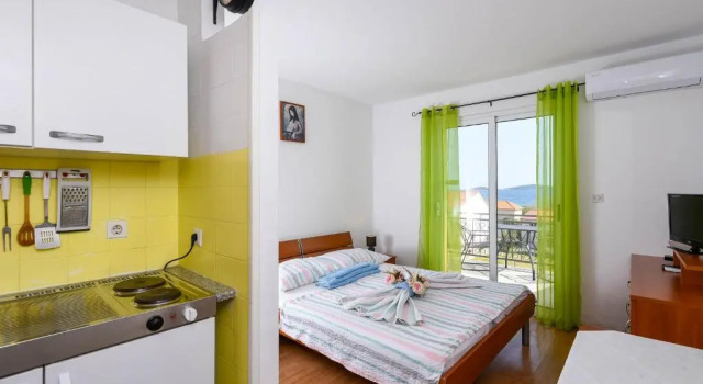 Студия с видом на море Lulak Studio Apartments