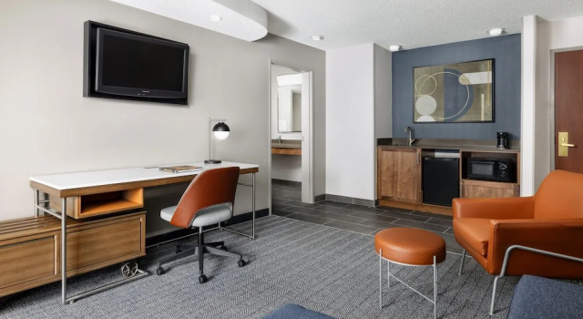 1 soveværelse i suite med udsigt over gårdspladsen Courtyard by Marriott Amarillo West/Medical Center