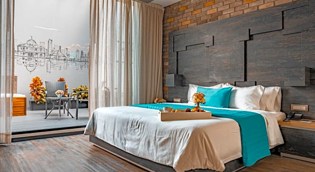 Двухместный люкс Jacuzzi Hotel Punto MX