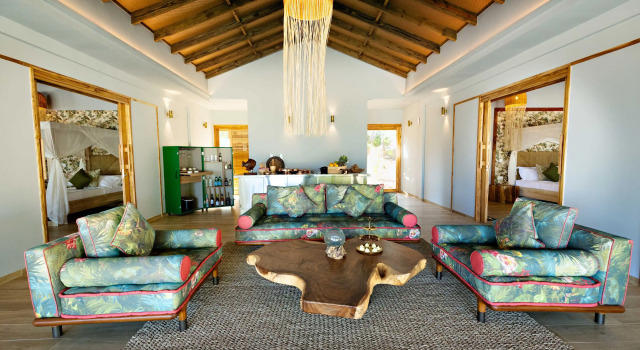 Sultan Palace с 3 спальнями Bawe Island Zanzibar