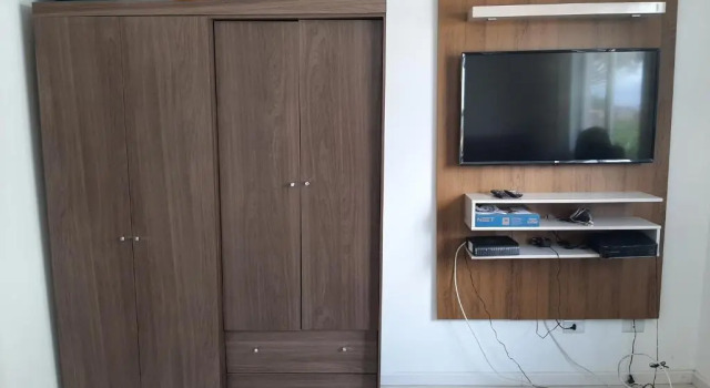 Люкс Quarto com cama de casal ao lado da Ópera de Arame