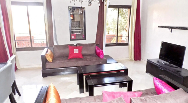 Apartment With 2 Bedrooms in Marrakech, With Pool Access, Enclosed Gar, Reservar Apartamento Dar Caïd Layadi 