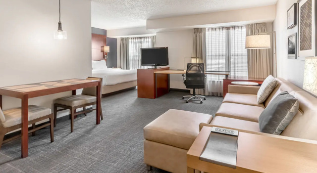 Студия Residence Inn Sacramento Rancho Cordova