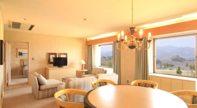 Двухместный люкс Deluxe Sainomori Country Club Hotel Chichibu