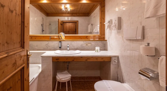 Двухместный номер Superior с балконом Romantik Hotel Santer