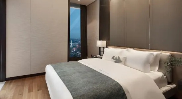 Двухместный семейный люкс с видом на город Mountwell Executive Suites (Jiefangbei Hongyadong)
