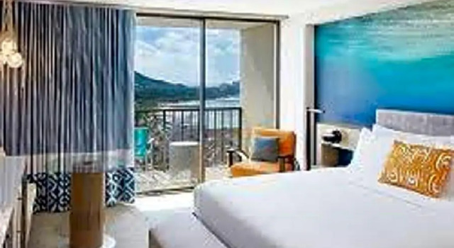 Номер для гостей с ограниченными возможностями OUTRIGGER Waikiki Beachcomber Hotel