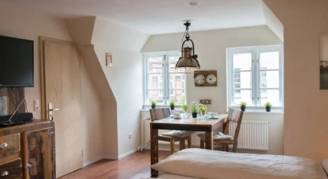 Апартаменты fewo1846 - Kajuete am Nordermarkt - maritim eingerichtetes Studio-Apartment im Stadtzentrum