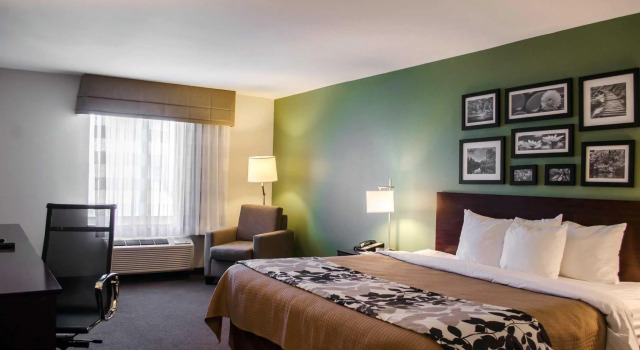 Люкс c 1 комнатой Sleep Inn & Suites Evergreen I-65