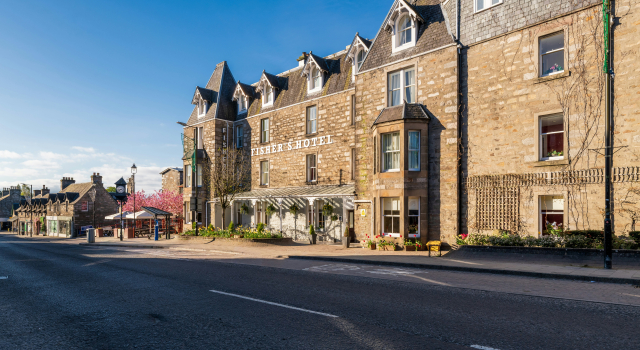 Fishers Hotel, Reserva ahora Hotel Hoteles en Escocia con comidas, Media/completa pensión