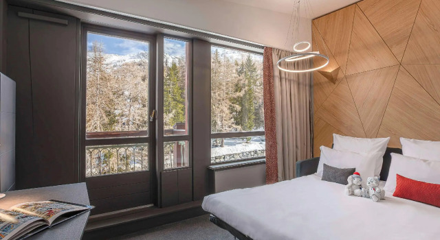 Люкс Privilege с балконом Altezza Arc 1800 Hôtel & Spa