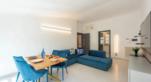 Семейные апартаменты с балконом Wonderful House In Portofino With Parking